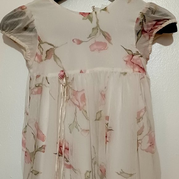Girls Floral Dress - Picture 1 of 3